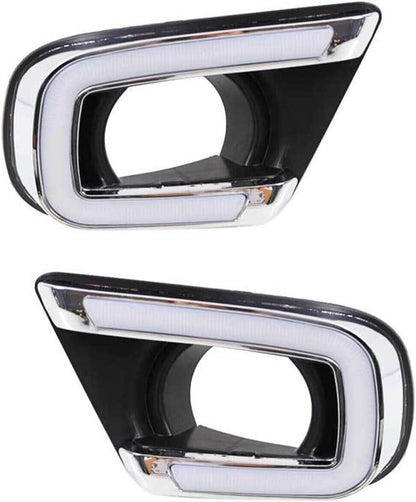 ya 3 8.24 baidi LED DRL for Dodge Journey 2013-2017 Daytime Running Lights Anti-collision Fog Lights with Turning