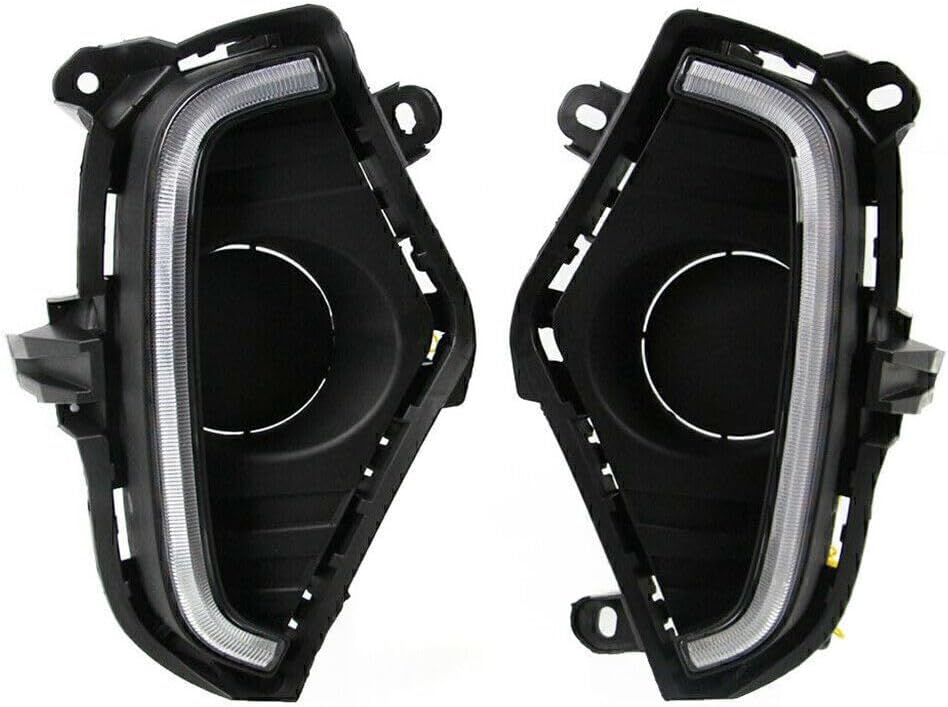 ya 13 9.15 baidi Suitable for Toyota RAV4 2019 2020 DRL Daytime Running Lights LED Fog Light