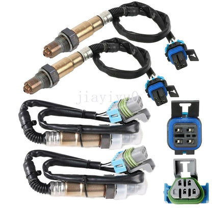 ya 4 8.8 4X Oxygen Sensor for 2013-2015 for Cadillac ATS 3.6L,2015-2018 CTS 3.6L Upper+Lower