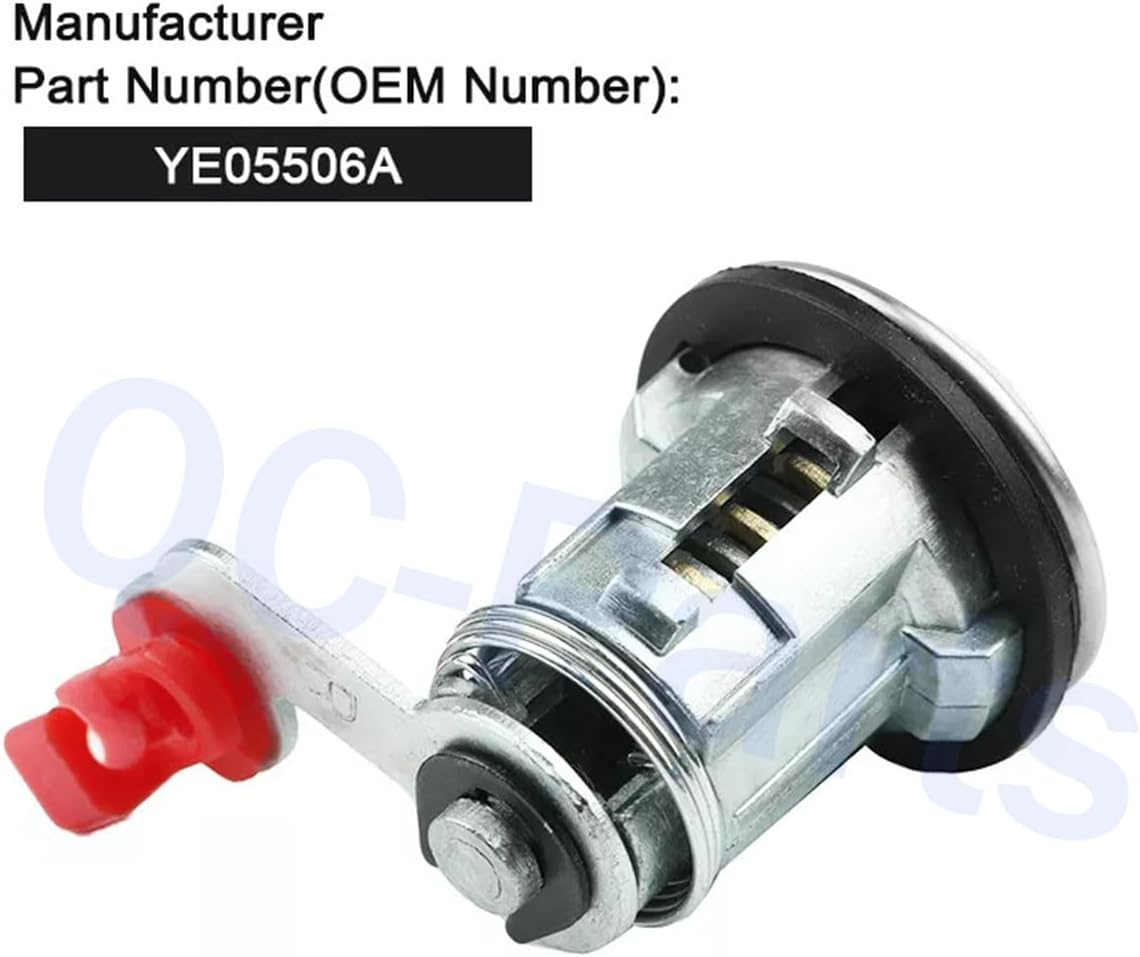 ya 5 8.24 baidi Suitable for Mitsubishi L200 96-06 Right and Left 2 Door Lock Rod and Key Set YE05506A