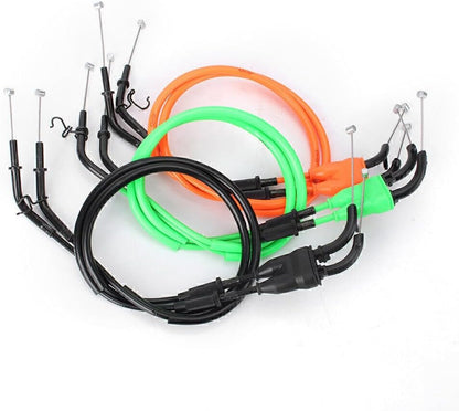 ya 4 8.8.2 2xMotorcycle Throttle Cable Accelerator Wire Line Fit for Kawasaki ZX10R 16-17