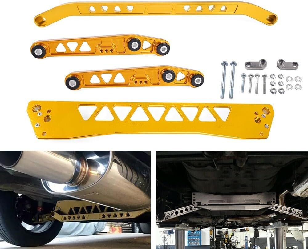 ya 13 9.15 baidi Gold Rear Lower Control Arm + Subf for Ram e Brace +Tie Bar for Honda for Civic EG 92-95