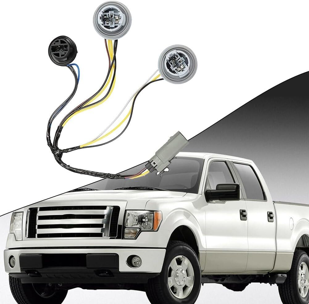 ya 13 9.15 baidi For for Ford F150 F-150 2018-2020 Tail Light Rear Lamp Socket And Wire Assembly