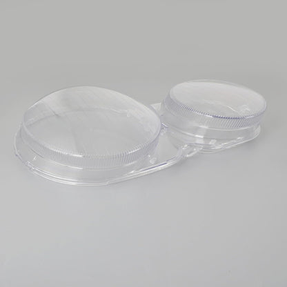 ya 10 9.16 zhengce Left+Right Headlight Lens Plastic Cover Shell for Mercedes E Class W210 96-