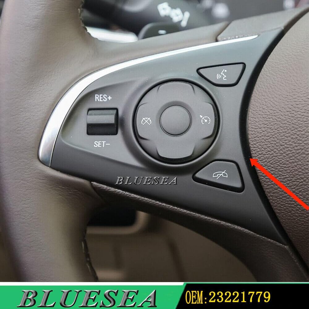 ya 5 8.24 baidi Left for Buick Lacrosse 2020-2021 Avenir Steering Wheel Buttons OE 23221779