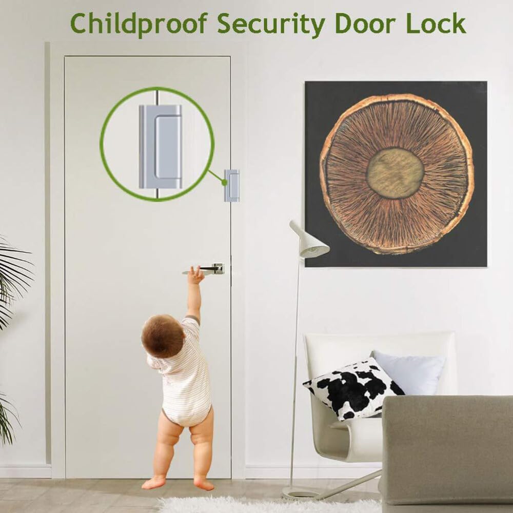 ya 26 10.21 baidi 1 Set Door Lock Door Safety Lock Home Security Door Lock Door Reinforcement Lock