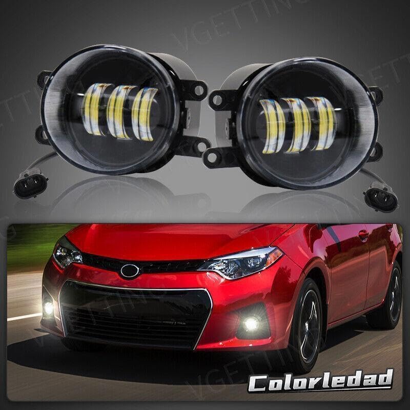 ya 3 8.24 baidi 2P left and right LED fog lamp replacement parts for Toyota Corolla Camry for Lexus Avalon