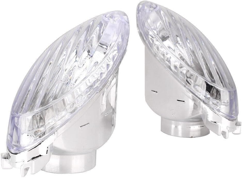 ya 2 8.15 2pcs Clear Turn Signals Light Indicators Lens Fit for Suzuki Hayabusa GSXR1300 08-10