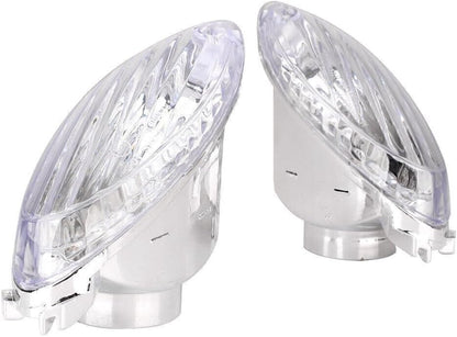 ya 2 8.15 2pcs Clear Turn Signals Light Indicators Lens Fit for Suzuki Hayabusa GSXR1300 08-10