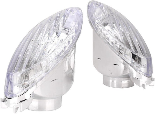 ya 2 8.15 2pcs Clear Turn Signals Light Indicators Lens Fit for Suzuki Hayabusa GSXR1300 08-10