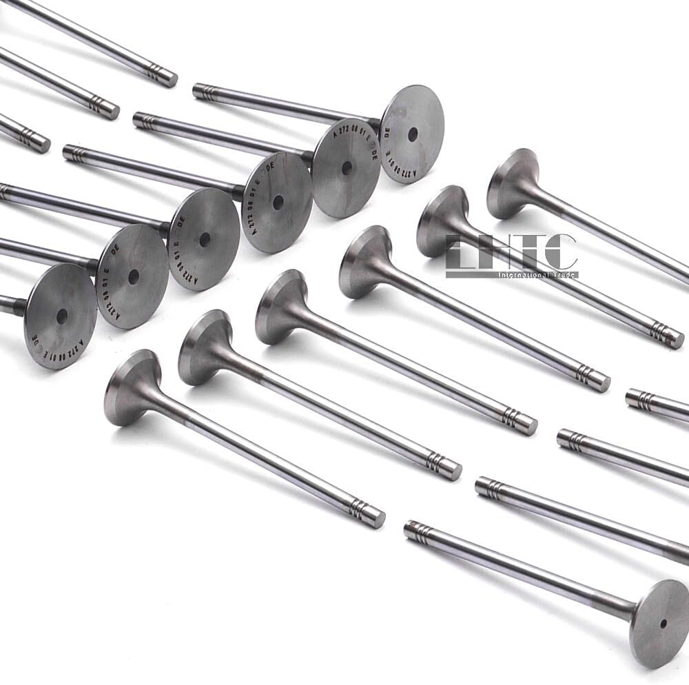 ya 10 9.16 baidi Intake & Valves Set for Mercedes-benz C230 C300 E300 S300 M272 2.5L 3.0L