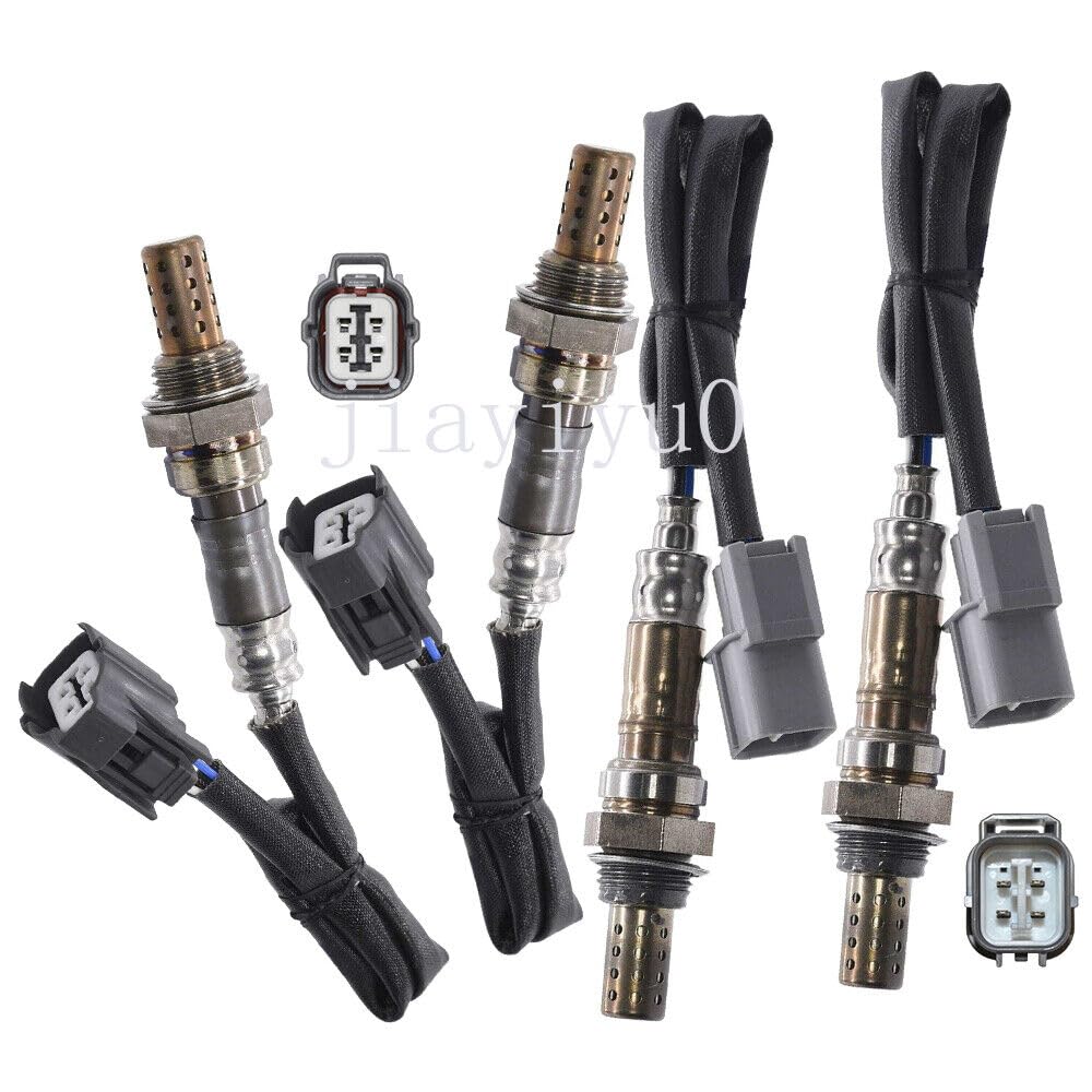 ya 4 8.8 4pcs Oxygen O2 Sensor Front+Rear for 1999-2004 for Land Rover Discovery V8 4.0L 4.6L