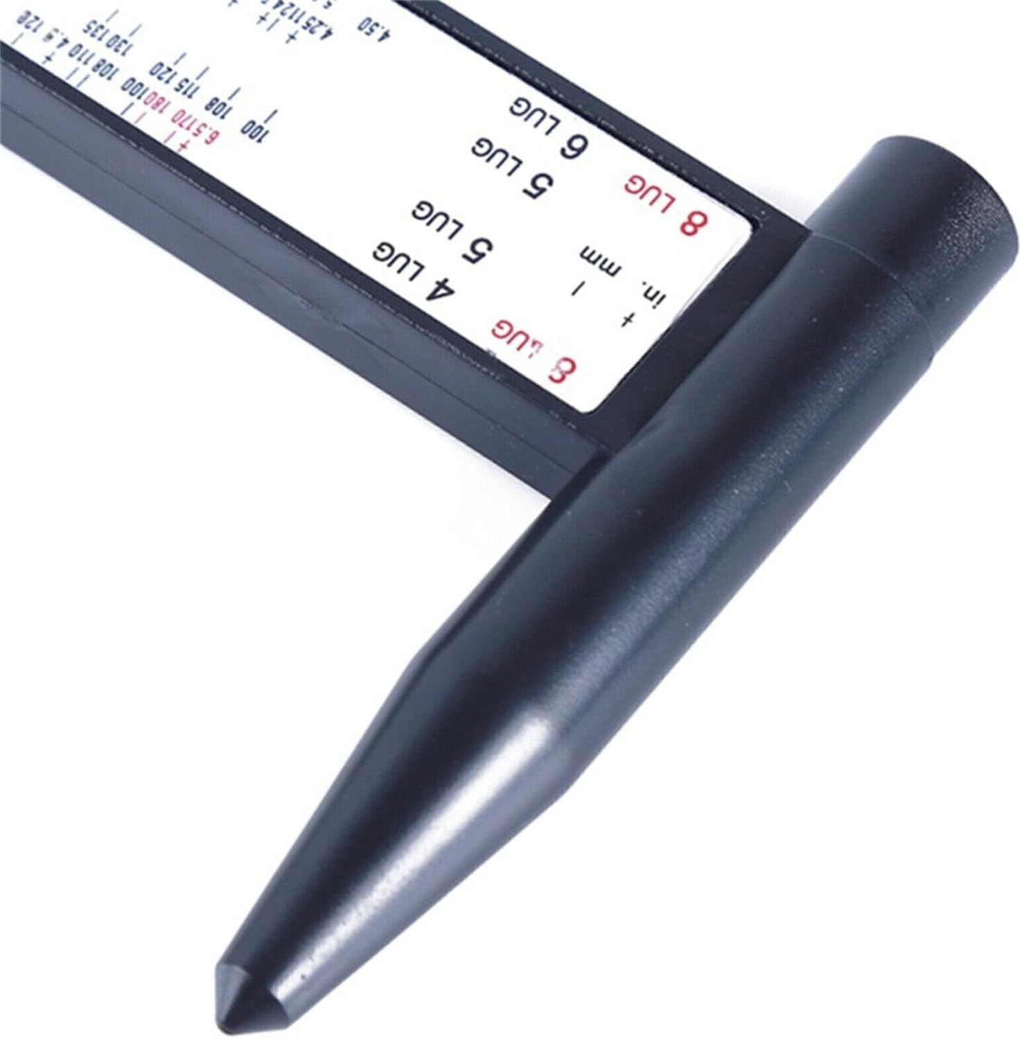 ya 4 8.24 baidi Wheel Rim Bolt Circle Pattern Sliding Measuring Tool Gauge 4 5 6 8 Lug PCD RULWI