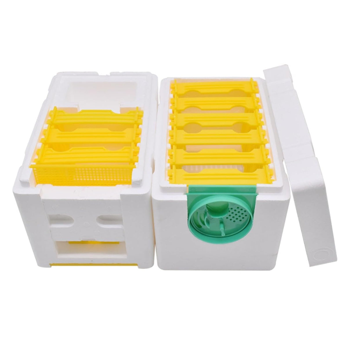 ya 16 10.20 baidi Bee Hives Boxes Plus Double Layer Queen Bee Mating Nuc Box Nuc Box for Bees