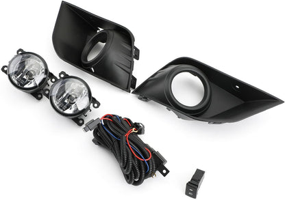 ya 2 8.15 Front bumper fog light with wiring switch kit for Mitsubishi Outlander 2016-2020