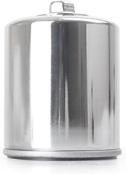 ya 11 9.14 zhengce Oil Filter Chrome for Harley-Davidson XL883N FLHRI ELECTRA GLIDE/BUELL