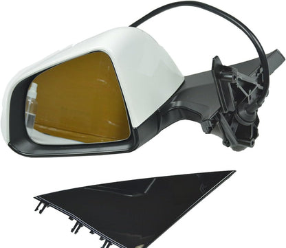 ya 11 9.14 baidiWhite View Mirror Left Driver Side For for Tesla for Model Y 2020-2023 159411100C -