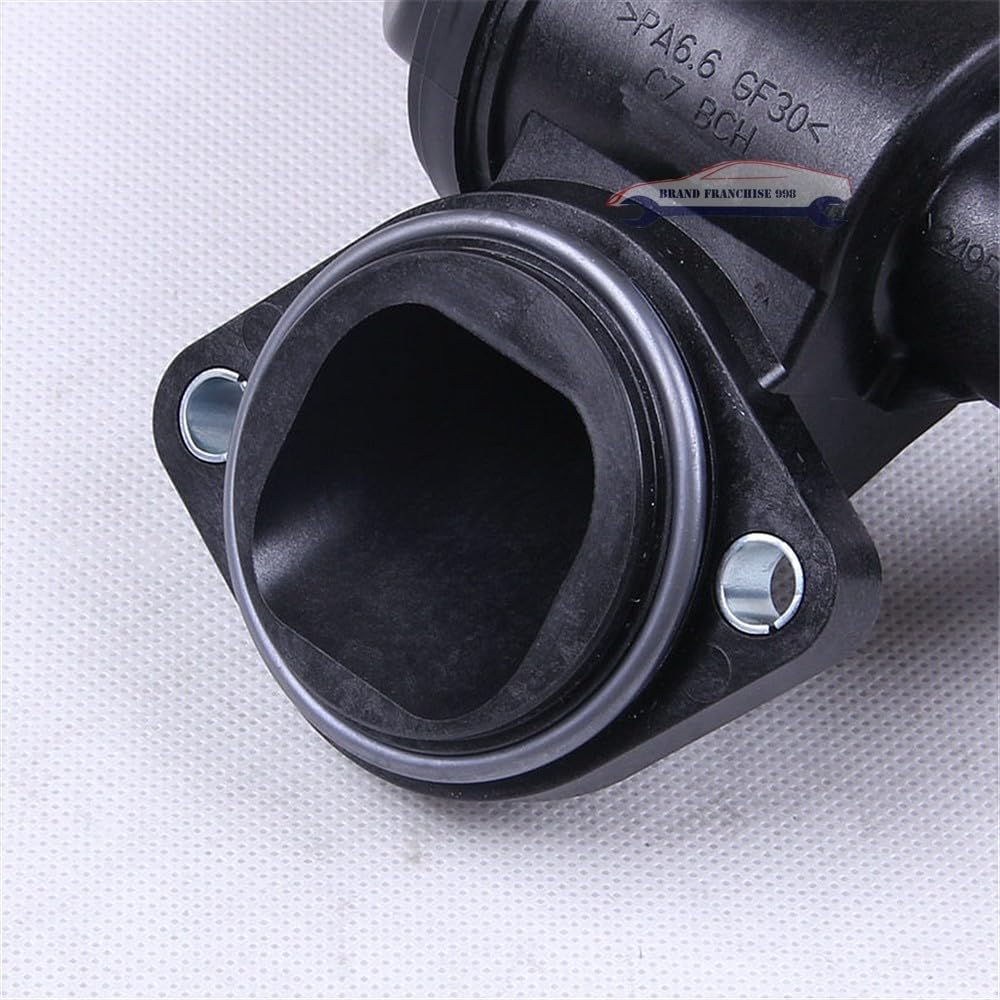 ya 2 8.15 Engine Coolant Thermostat w/Housing for Audi A4 A6 S4 S6 for SEAT 2.0T