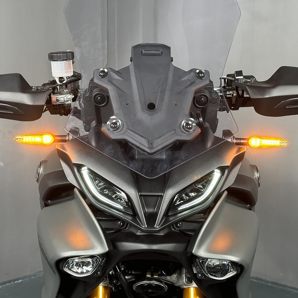 ya 13 9.15 baidi LED Turn Signal Light Flowing Flash Indicator for Yamaha MT-09/SP MT-07 2021-24