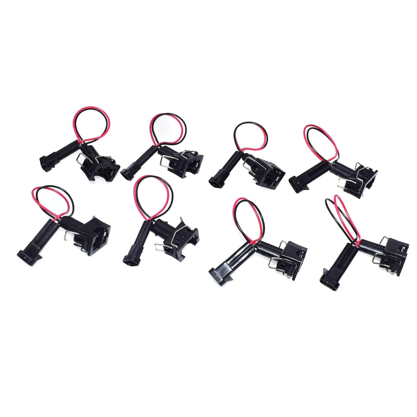 ya 4 8.8 8-Piece Wiring Harness Adapter Plug LQ4 LQ9 4.8 5.3 6.0 Injector to LS1 LS6 LT1 EV1