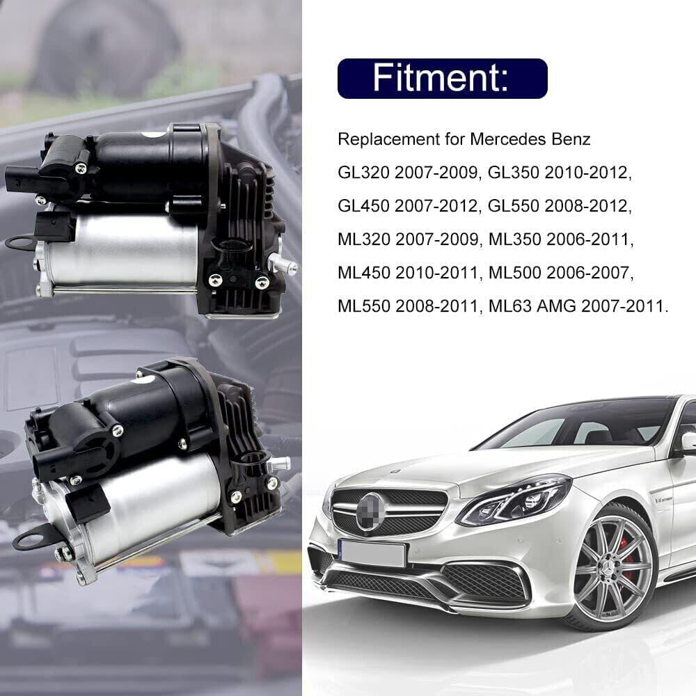 ya 10 9.16 baidi Air Suspension Compressor Pump For for Mercedes W164 X164 ML450 ML550 GL350 GL450 GL