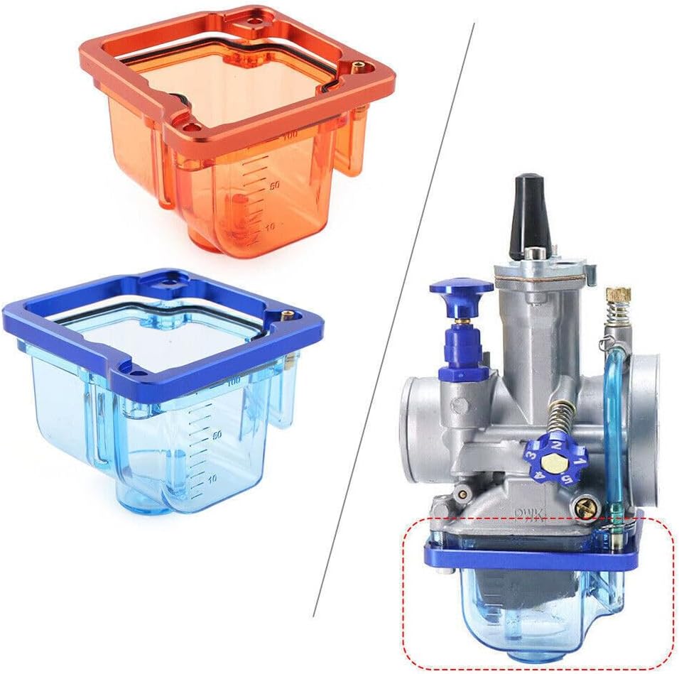 ya 2 8.15 For I/II/III Carb 1x Transparent Carburetor Bottom Float Bowl Plastic Shell