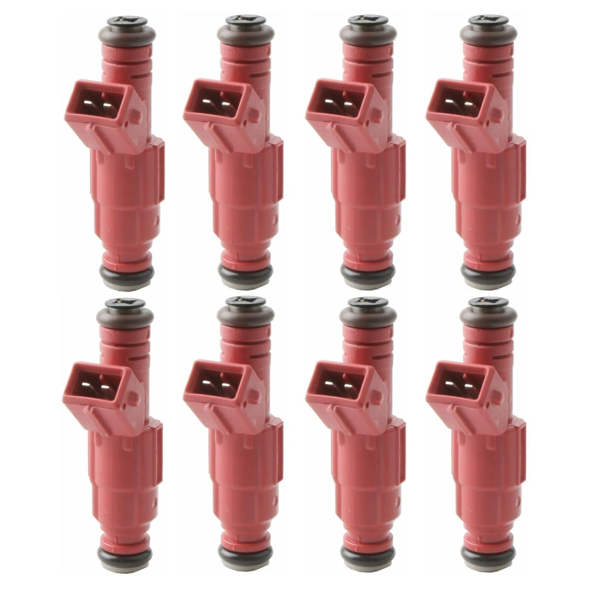 ya 4 8.8 8X 30 Pound red Fuel Injector Racing Type Suitable for Mustang V8 4.6 5.4L EV1 Style