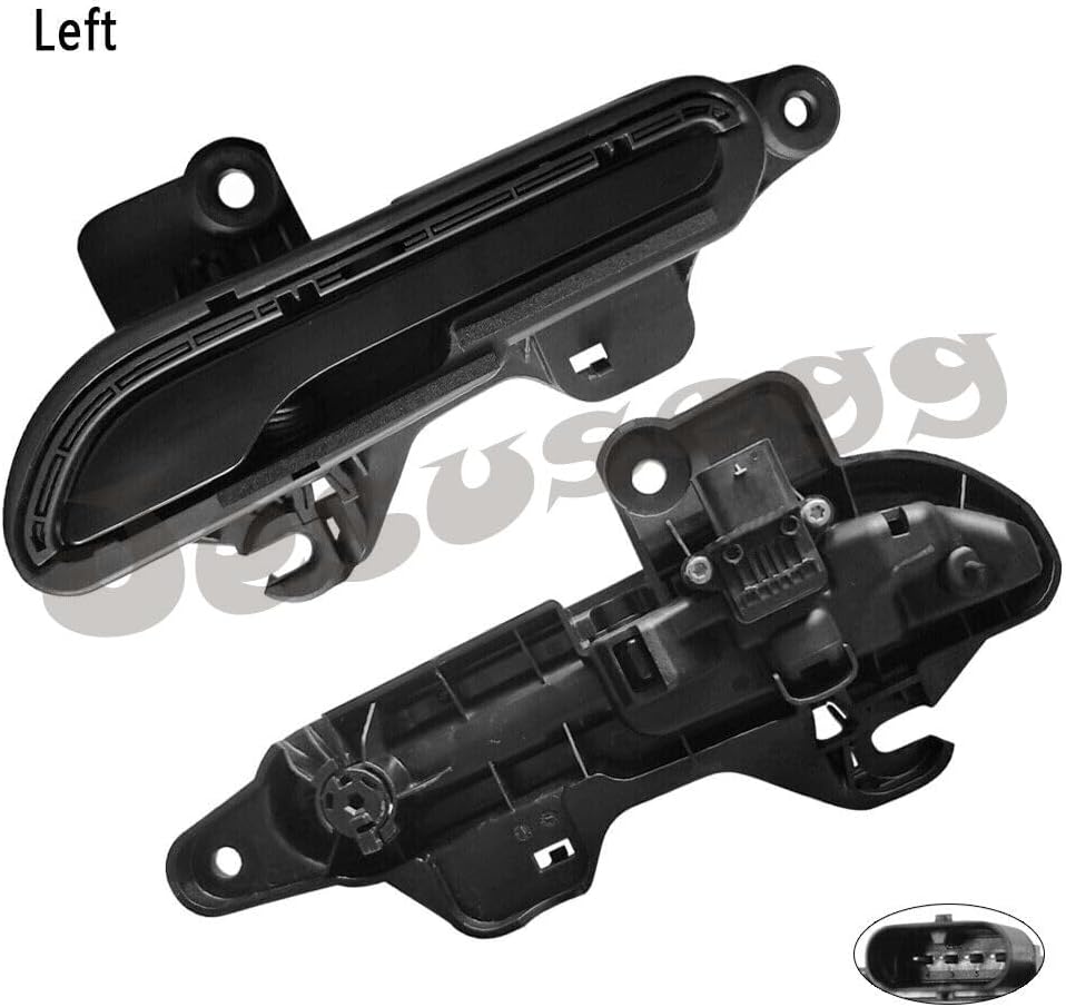 ya 9 10.24 2X for 2020-2022 for Tesla for Model Y Outside Door Handle Black Left + Right