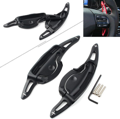ya 4 8.8.2 for Hyundai LA Festa 2019 Car Steering Wheel Paddle Shifter Extension Black