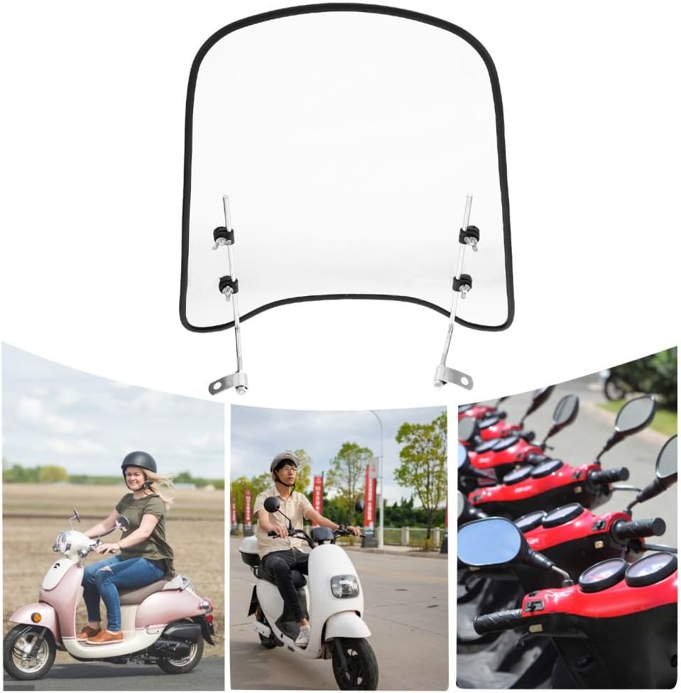 ya 2 8.15 1 Set Replacement Motorcycle Windscreen Motorbike Windshield Clear Wind