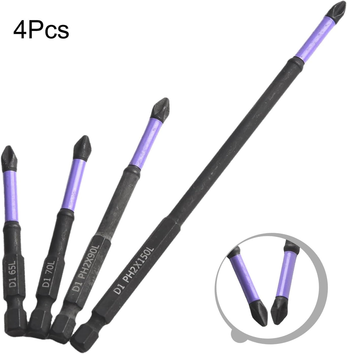 ya 26 10.21 baidi Batch Head Hand Tools Alloy Steel Cross Screwdriver Drill Bit Impact-resistant