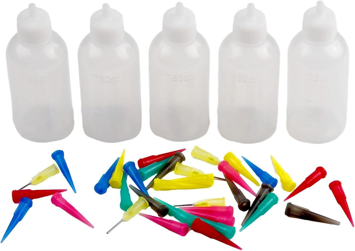 ya 14 9.20 baidi 5xPlastic Squeeze Bottle Condiment Dispenser Ketchup Mustard Sauce Vinegar Pack-1