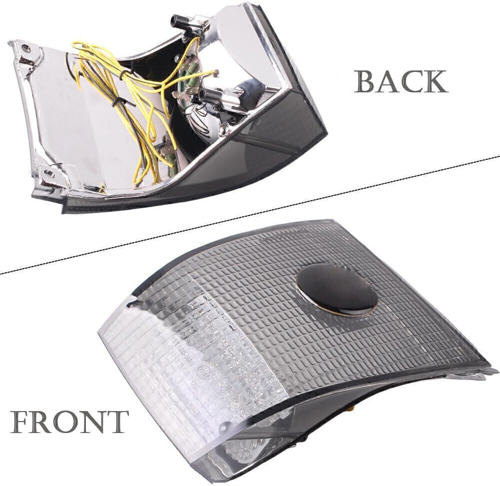 ya 10 9.16 zhengce Motor Smoke LED Rear Tail Brake Light Fit for BMW K1200GT K1200GR R1150R 19