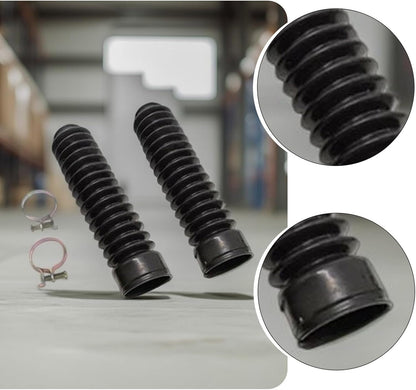 ya 6 8.14 2PCS 35mm Motorcycle Fork Rubber Gaiter Boots Front Fork Shock Absorber CoverEaV