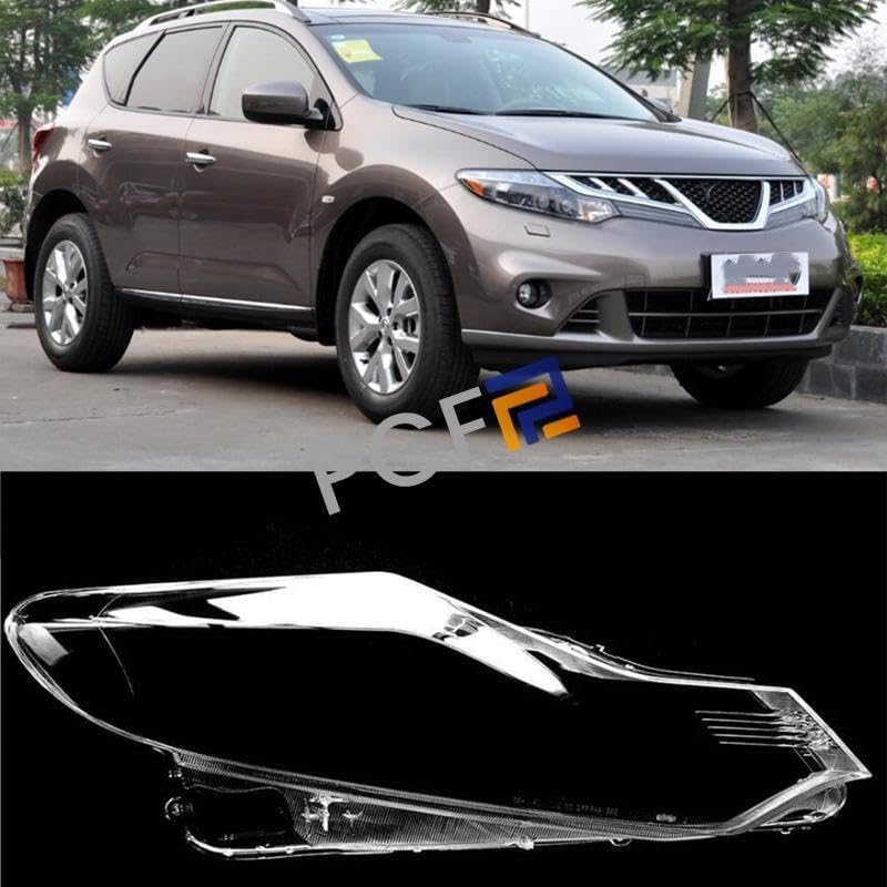 ya 4 8.14 for Nissan Murano 2009-2014 Right Front Transparent Headlight Lens Protector + Sealant 1 pcs 