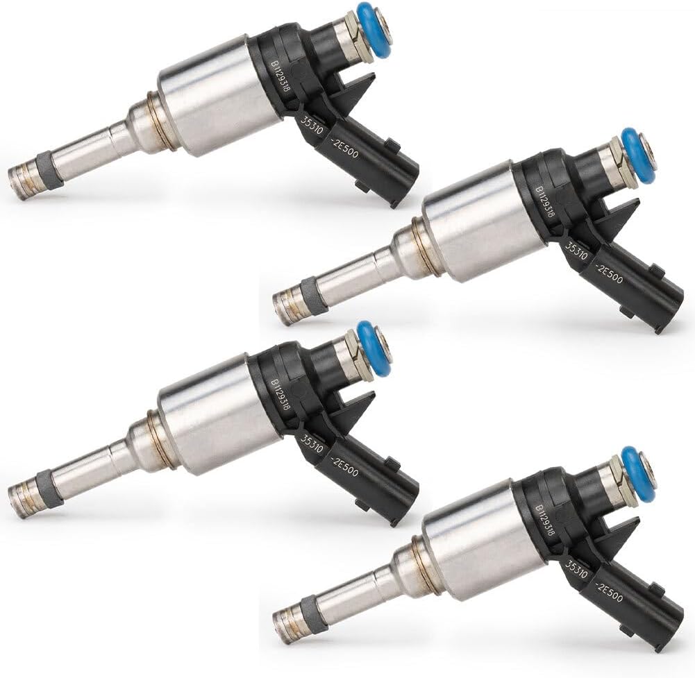 ya 10 9.16 baidi 4Pcs Fuel Injectors For 2014-2017 for Kia Forte for Hyundai for Elantra 2.0L L4 35310-2E500