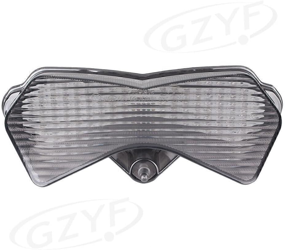 ya 2 8.15 Smoke Turn Signal Lamp Taillight Fit for Kawasaki ZX6R Z1000 2003-2004