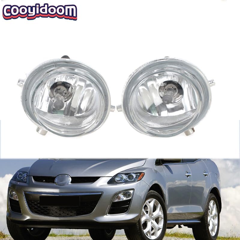 ya 9 10.24 1 Pair Front Bumper Fog Light Fog Lamp for Mazda CX7 CX-7 2009-2011