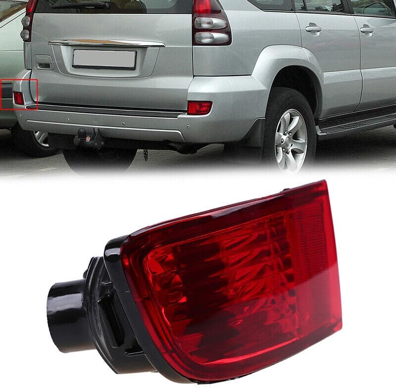 ya 4 8.8 Left Rear Bumper Tail Fog Light Cover for Toyota Land Cruiser Prado 120 03-09 08