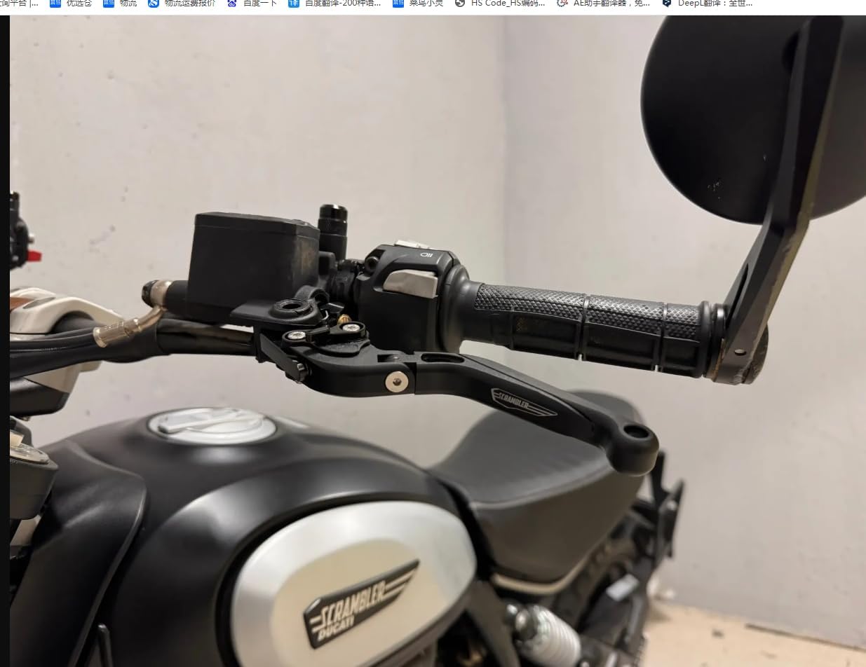 ya 4 8.14 Clutch Brake Levers Kits for Ducati Sc for Rambler 800/803 Classic/Icon/Full Trottle