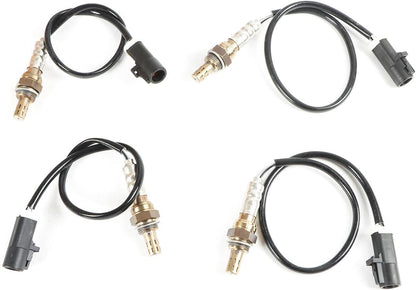 ya 9 10.24 4-Pack O2 234-4106 234-4127 234-4374 for 4.6L 5.4L for Ford E150 E250 F250 F350