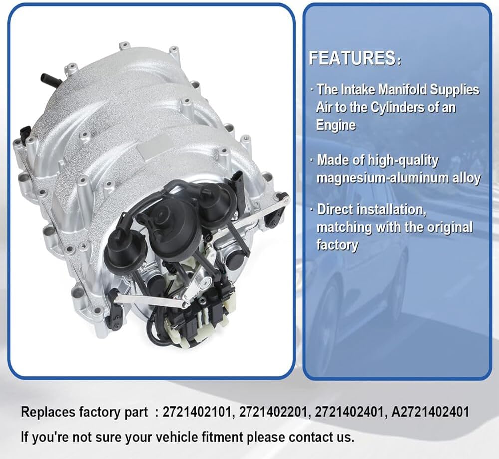 ya 11 9.14 baidiSuitable for Mercedes-benz C280 E350 CLK350 GLK350 SLK350 ML350 intake for MAN ifold assembly