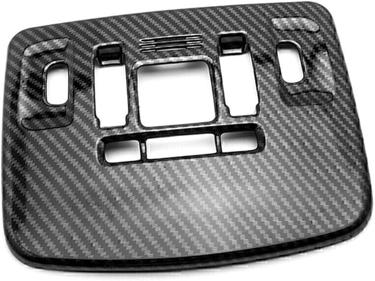 ya 9 10.24 Front Reading Light Lamp Cover Trim for Toyota for Camry 2018-2019 Carbon F