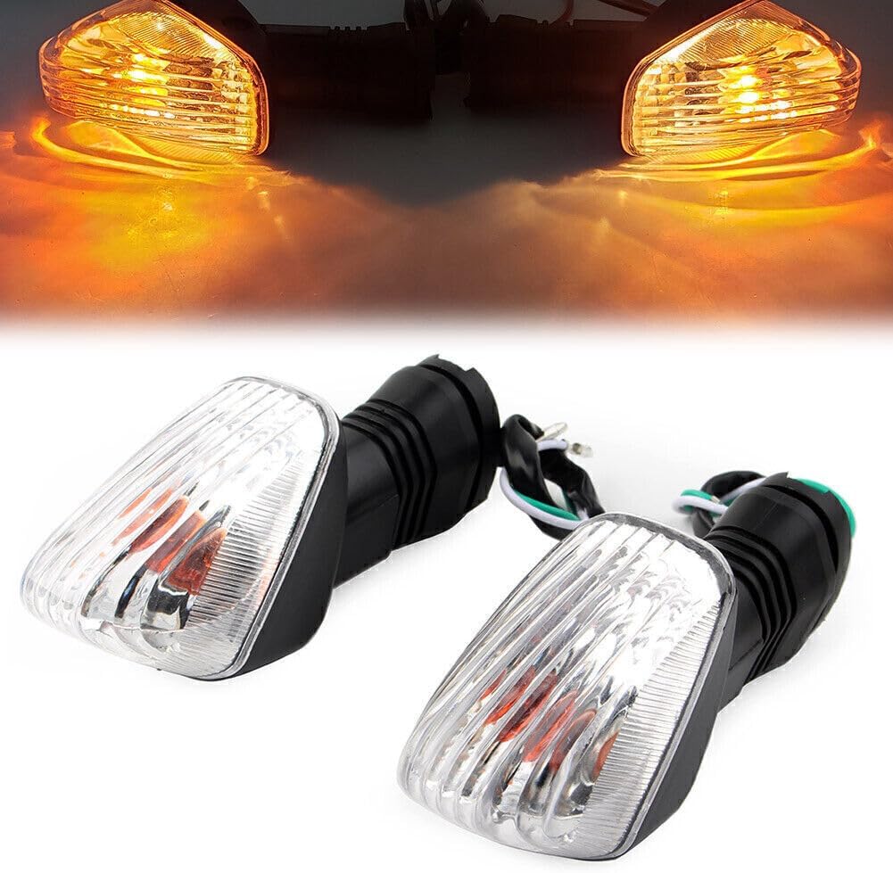 ya 10 9.16 zhengce for Kawasaki KLE 500 650 ZX-6R 636 600 Front/Rear Lamp Turn Signal Lights