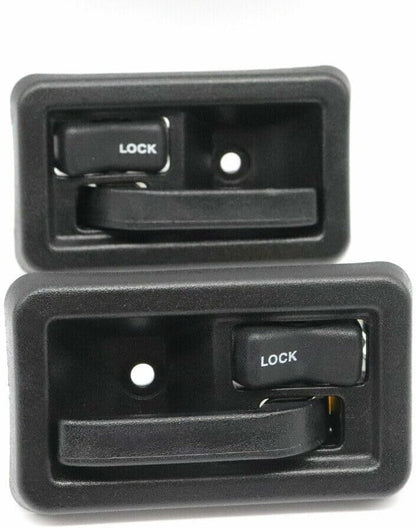 ya 10 9.16 baidi A Pair of Left and Right for Wrangler 1987-2004 for Jeep YJ TJ Inner Door Handle Interior -