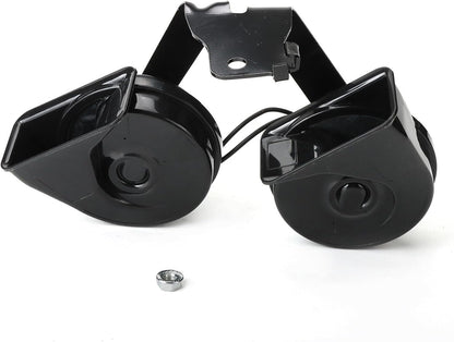 ya 4 8.8.2 for Ford 2017-2022 F-250 F-350 New Trumpet Horns & Bracket Assembly HC3Z-13832-G
