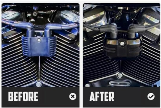 ya 4 8.8.2 Black ABS motorcycle coil cover suitable for Harley Softail Breakout Street Fat Bob 2018+
