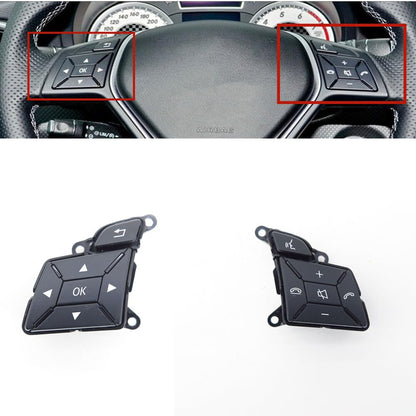 ya 4 8.8 Steering Wheel Control R+L Switch Button for Mercedes-Benz W204 C-Class 2012-14