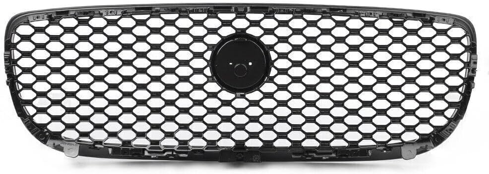 ya 2 8.15 1X Car Radiator Front Bumper Upper Grille Grill Black Fit for Jaguar XE 2015-2018 17
