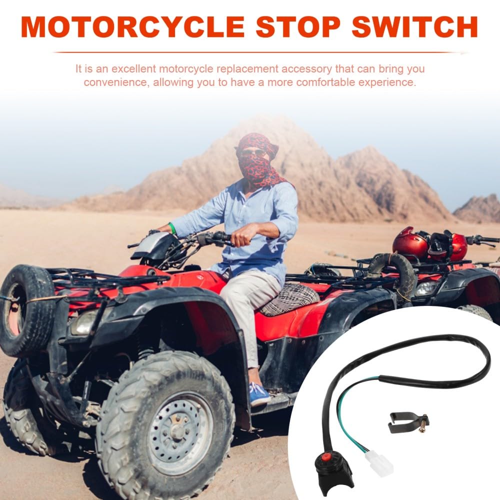 ya 13 9.15 baidi Universal Motorbike Handlebar Motorcycle Kill Stop Horn Button Motorbike Stop